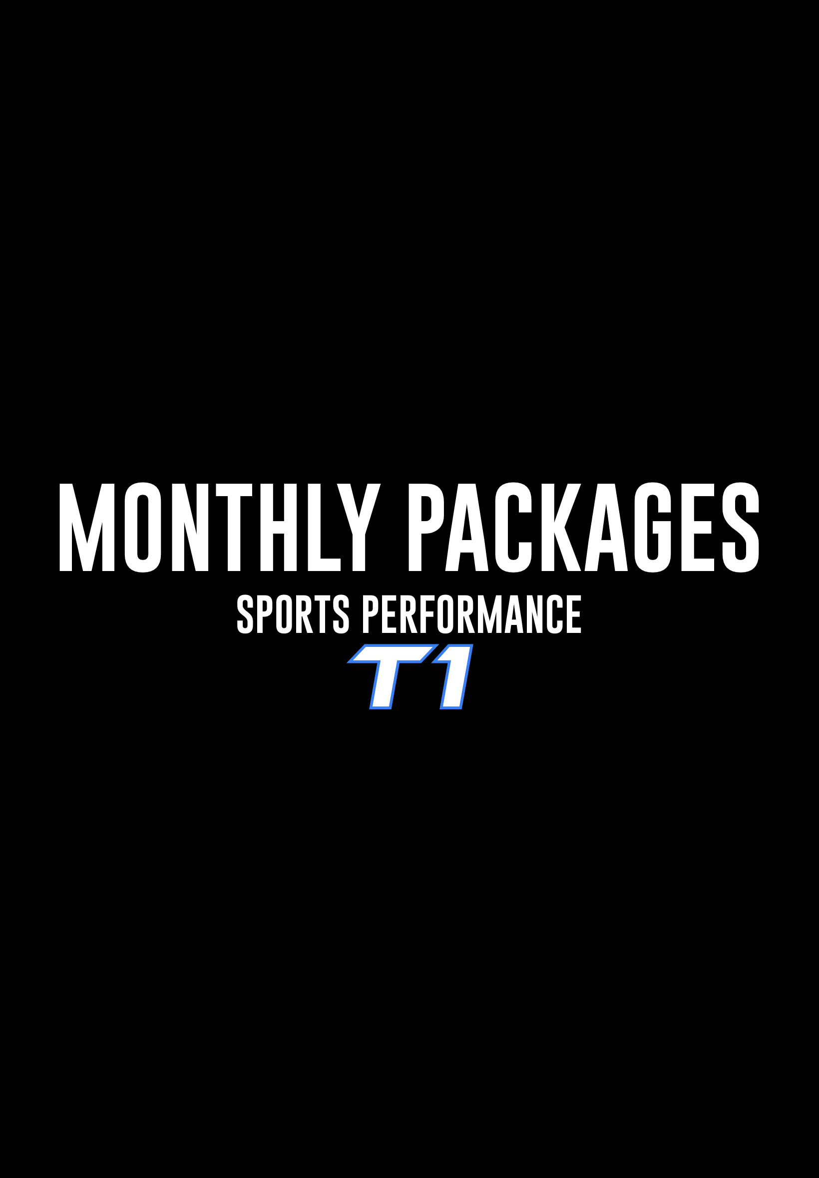 Month-To-Month Sports Performance Independent Group Training